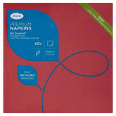 Duni Bio Dunisoft 60 Premium Napkins Bordeaux - Sets of 60  Adomoo